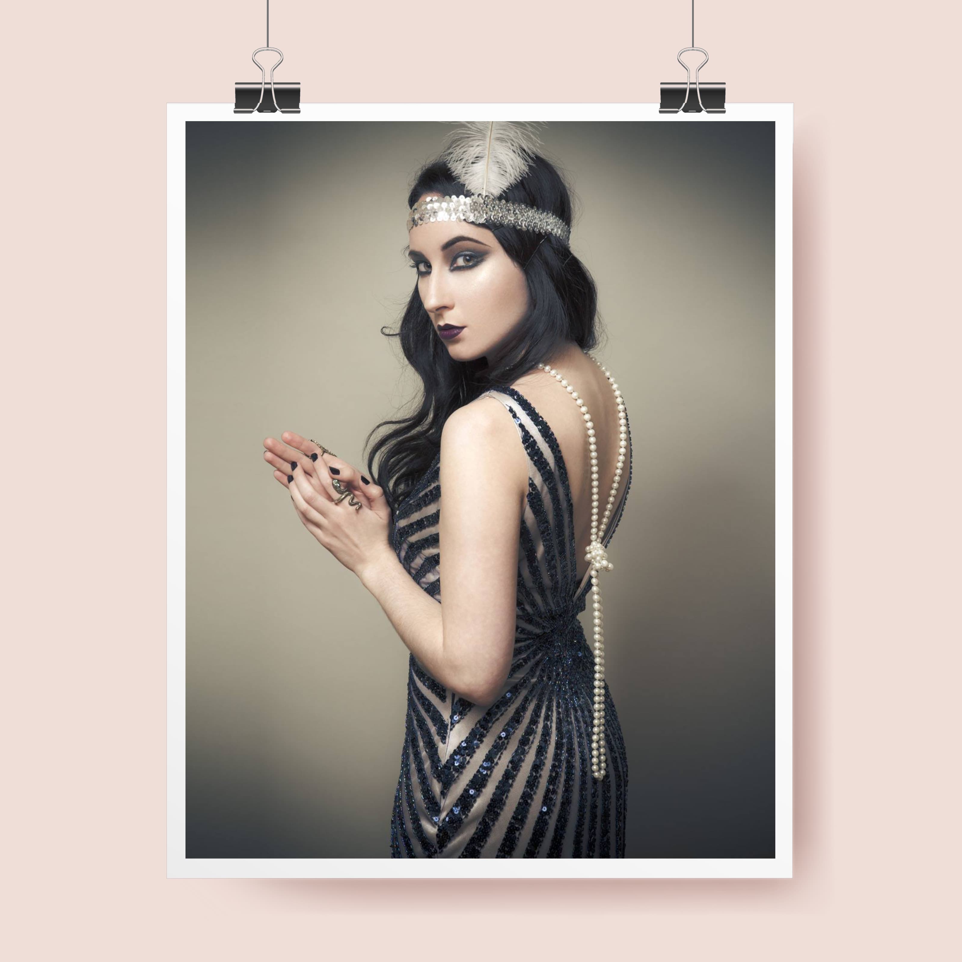 Blue Flapper